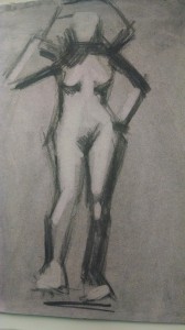Daily drawing of the human figure by Julie Holmes