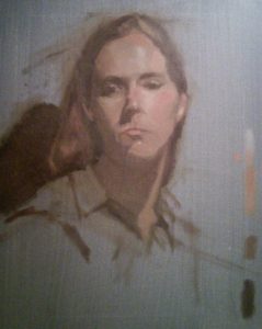 1-day portrait by Julie Dyer Holmes, fine artist in training at Studio Incamminati Philadelphia PA