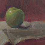 Green apple: A Favorite Things painting