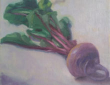 The Power of Beets Still Life Painting $225