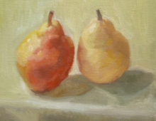 SOLD! What a Pear Still Life Painting