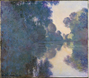 Morning on the Seine near Giverny by Claude Monet