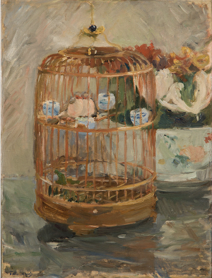 The Cage by Berthe Morisot
