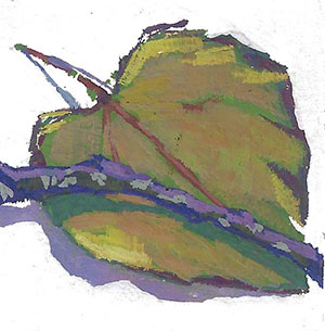 Redbud-leaf-and-twig-by-Julie-Dyer-Holmes-Limited-Edition-Fine-Art-Print