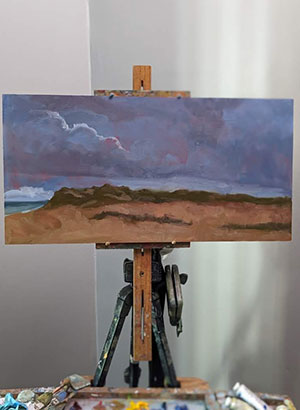 Conserve-the-Point-Work-in-Progress-12x24-oil-painting-on-panel-by-Julie-Dyer-Holmes