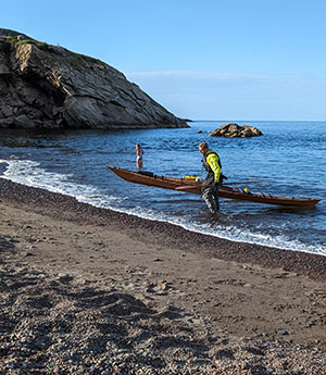 Paddling-at-Meat-Cove
