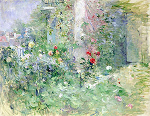 The-Garden-at-Bogival-by-Berthe-Morisot1884