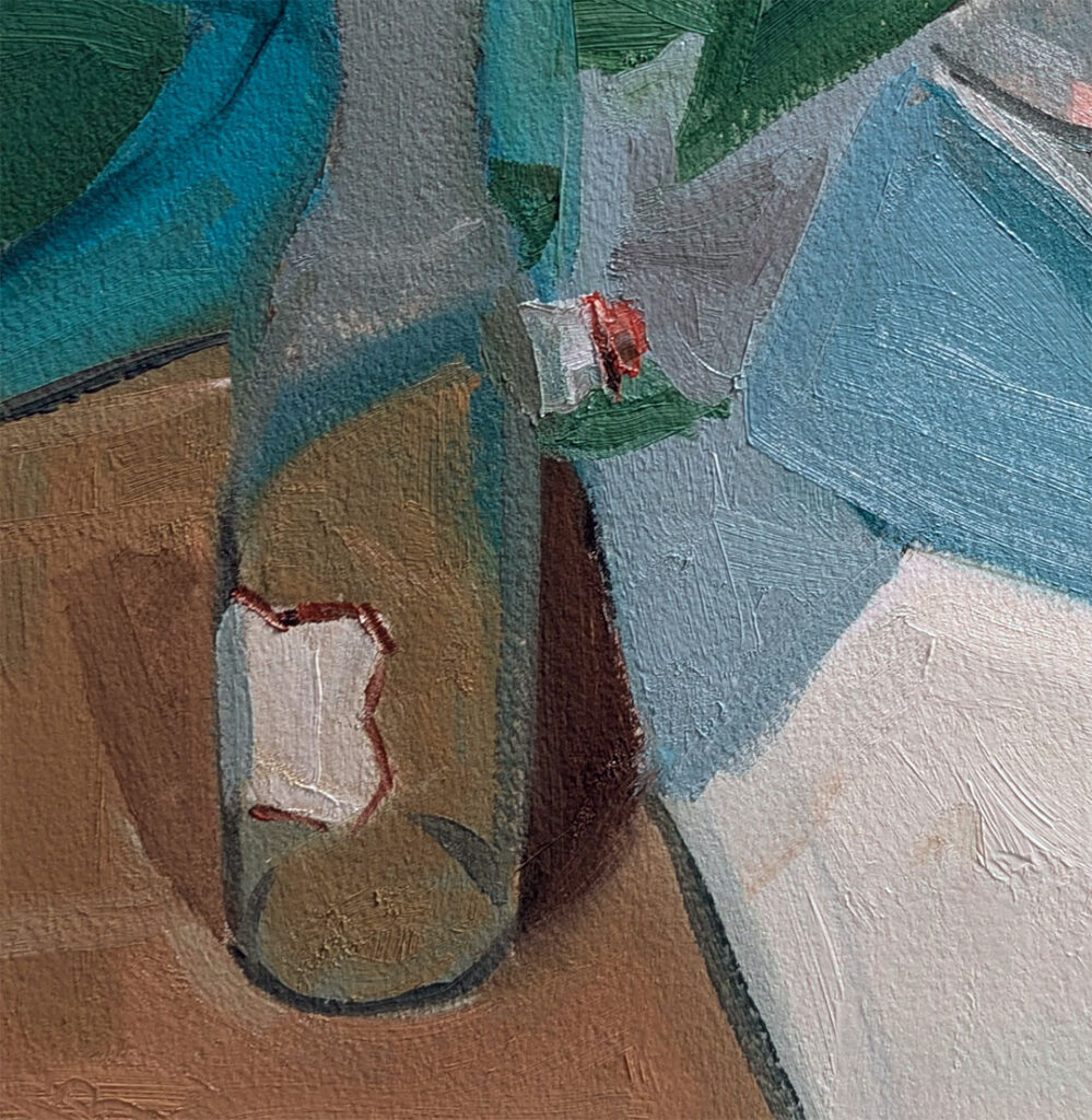 Color Adventures Continue oil on paper first pass by JDHolmes